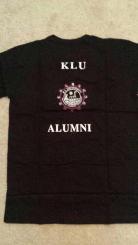 KLU Alumni shirts arrived
